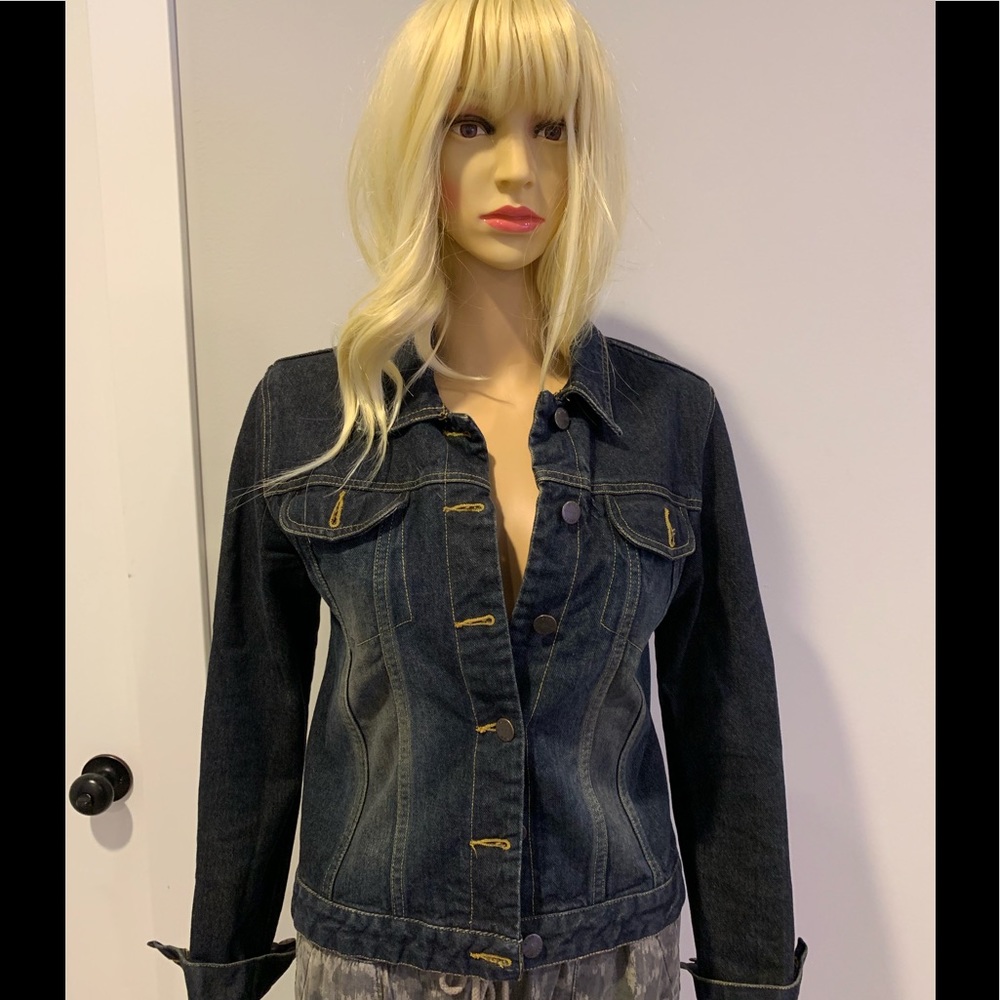 BCBG denim jacket - Picture 1 of 4